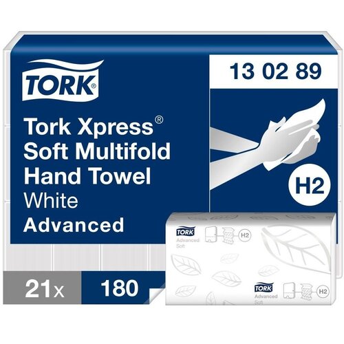 TORK Papirni ubrus Z složivi H2, Dvoslojni, 21 pakovanje Slike