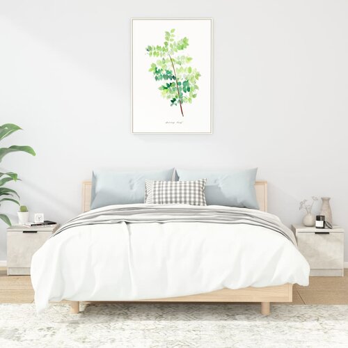VidaXL noćni ormarići 2 kom siva boja betona 40 x 39 x 40 cm Slike