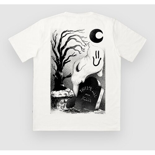 The Dudes Ghost Cliff Classic T-shirt off / white Cene
