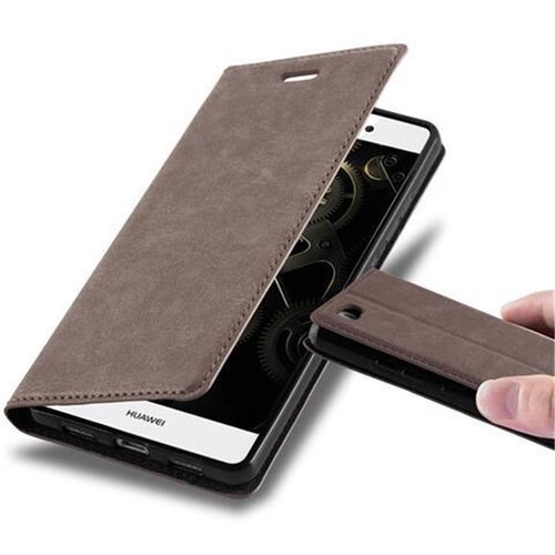 Cadorabo Ohi&scaron;je, združljivo z Huawei P8 LITE 2015 v kavovinsko rdeča - Za&scaron;čitni ovitek z magnetnim zapiranjem, stoječo funkcijo in režo za kartice, (20557973) Cene