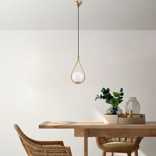 Opviq Mudonı - mr - 937 - 1 gold chandelier Cene