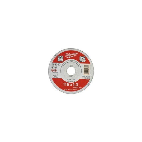  Milwaukee Set diskova za sečenje metala Contractor 115 x 1 x 22,2 mm 4932451475 Cene