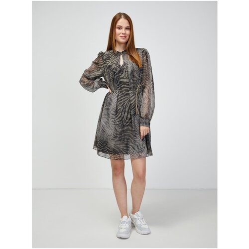 Guess grey patterned dress Morgane - Women Slike