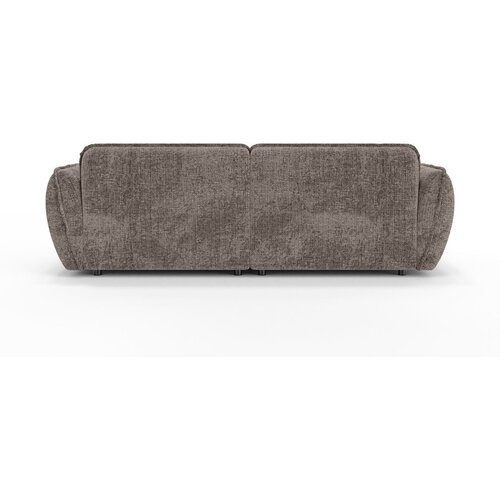 Ropez Smeđe-siva sofa od &amp;scaron;enila s ležaljkom 252 cm Nelia Big &amp;ndash; Slike