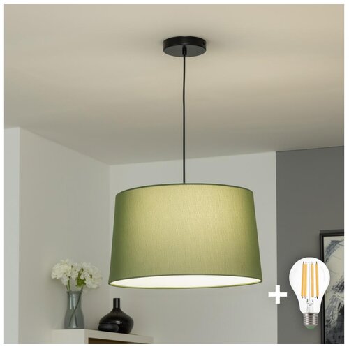  Brilagi - LED luster na sajli CERIA 1xE27/40W/230V Ø 45 cm zelena Cene
