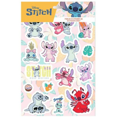  SET STIKERA A5 STITCH LST1377 Cene