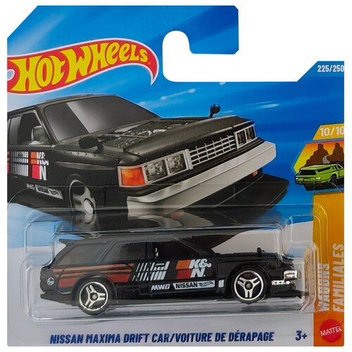 Mattel Hot Wheels: Nissan Maxima Drift Avto črni mali avto 1/64 - Slike