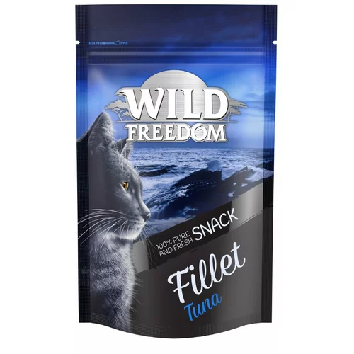 Wild Freedom Filet Snacks tuna - Varčno pakiranje: 2 x 100 g (12 filejev)