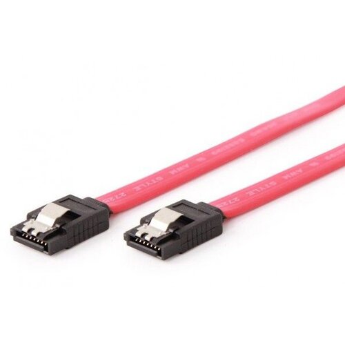 Gembird SATA3 100 cm kovinske sponke za podatkovni kabel F/F Rdeča, (5000136265) Slike