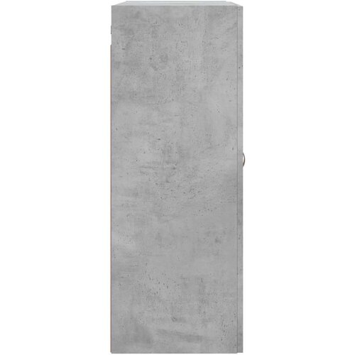 VidaXL Zidni ormarić siva boja betona 69 5x34x90 cm konstruirano drvo Slike