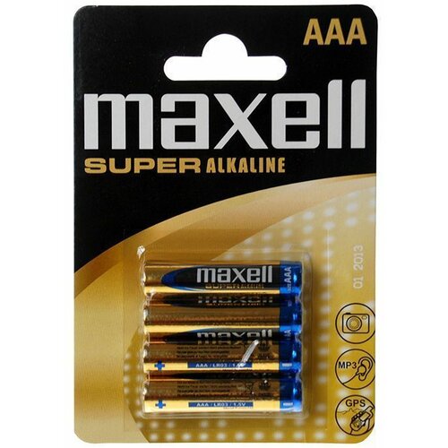 Maxell baterija LR03 blister super alkaline Slike