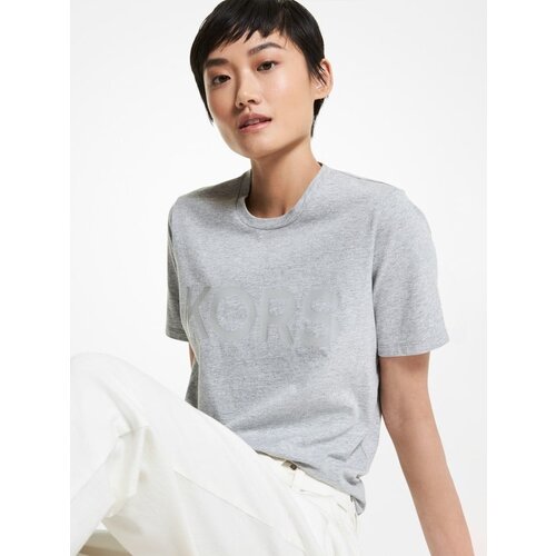 Michael Kors T-shirt - TONAL KORS CLASSIC T-SHIRT grey Slike