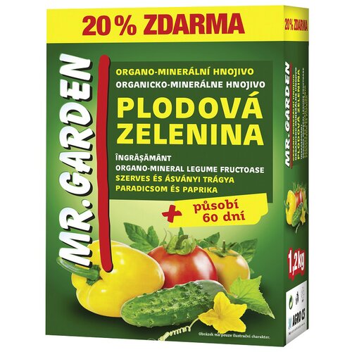Agro Rastlinsko gnojilo Agro Mr. Garden (1,2 kg, za zelenjavo) Slike