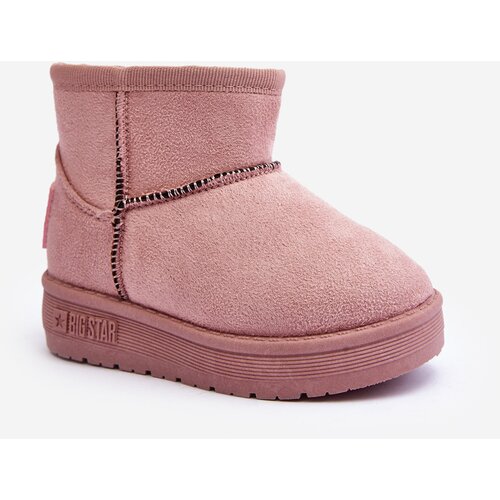Big Star Children's Snow Boots Insulated With Fur With Little Ears Pink Betty Cene