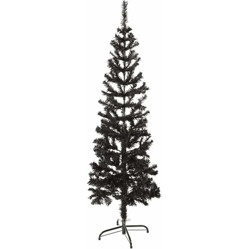  Usko božićno drvce crno 150 cm Slike