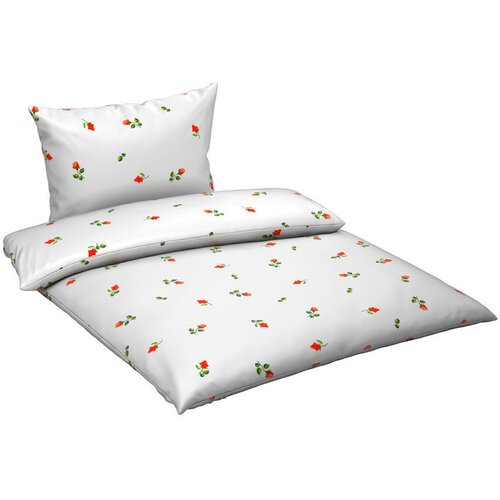 Esposa POSTELJNINA 140/200 cm saten rdeča Slike