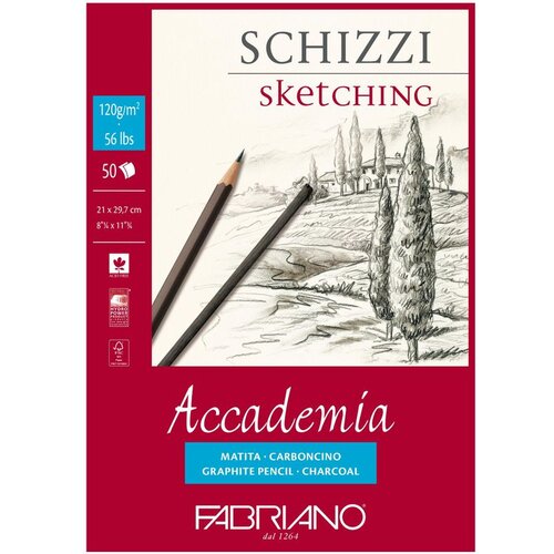 Fabriano Blok Accademia A5 120G 50L Spiralni 44121421 Cijene