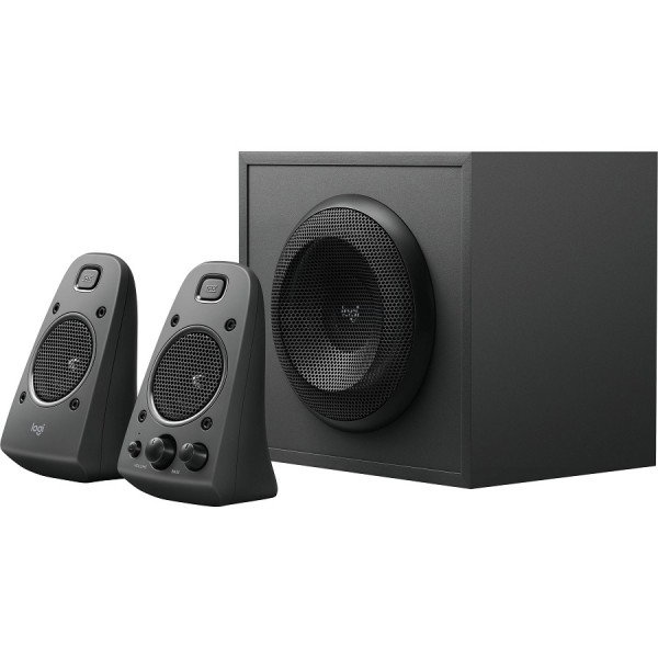 Logitech Z625 thx 2.1 200w rms črni zvočniki Cene