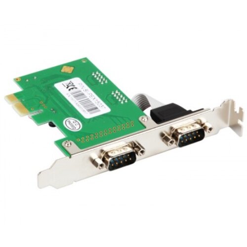 E-green KARTICA PCI-E KONTROLER 2 X SERIAL RS232 + 1 PARALLEL adapter Slike
