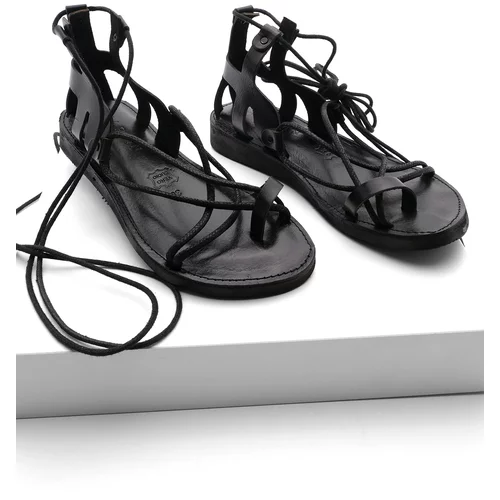 Marjin Sandals - Black - Flat