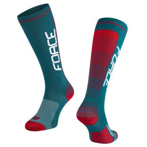 Force čarape compress, benzin plavo-crveni s-m / 36-41 ( 9011913 ) Slike