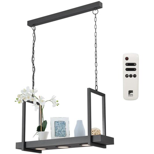 Eglo 39299 - LED RGBW prigu&scaron;iva luster na lancu CALAMONA 3xLED/6W/230V + daljinski upravljač Cene