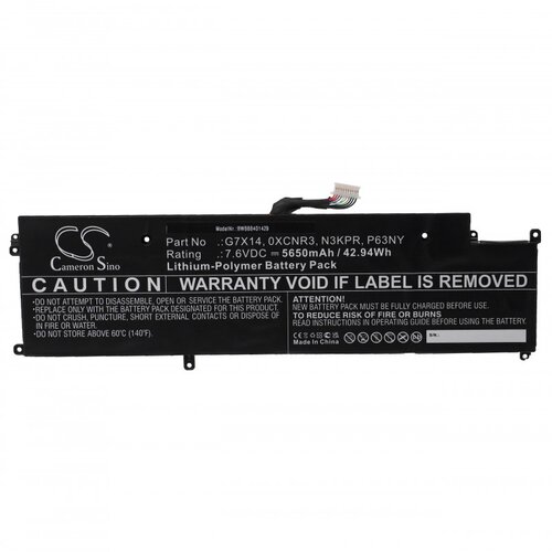  Baterija za Dell Latitude 13 7370, P63NY, 5650 mAh Slike