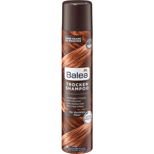 Balea &amp;Scaron;ampon za suvo pranje tamne kose 200 ml Slike