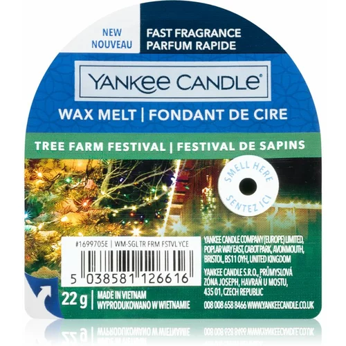 Yankee Candle Tree Farm Festival vosak za aroma lampu 22 g