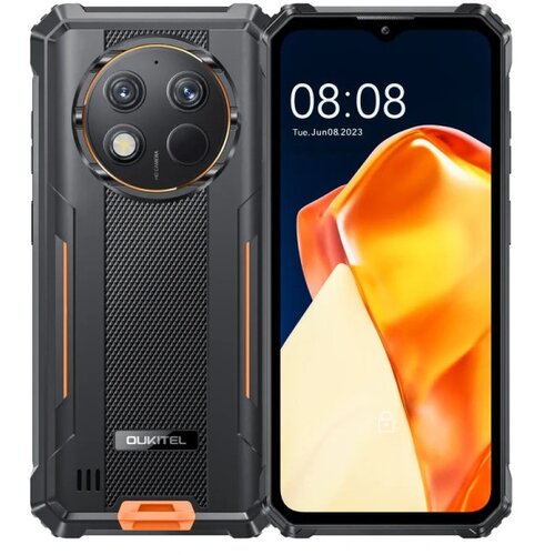 Oukitel G1 rugged Smartphone/6+18GB/256GB/10600mAh/Android14/black-orange Cene