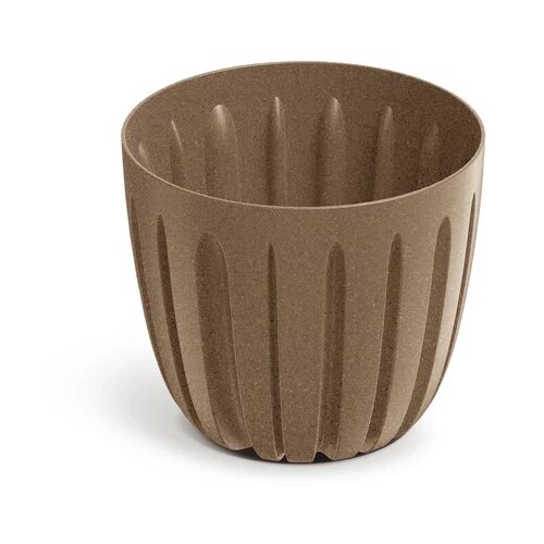  Saksija Wario Eco mini 17cm - naturo 4665W Slike