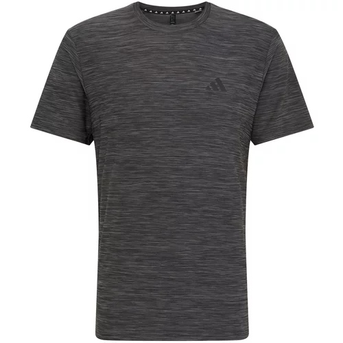 Adidas Tehnička sportska majica crna melange