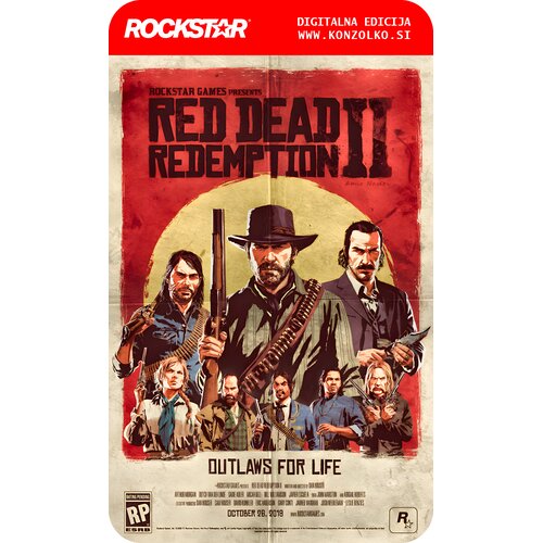 Red Dead emption 2 - Rockstar koda brez &amp;scaron;katlice (WINDOWS PC) Slike