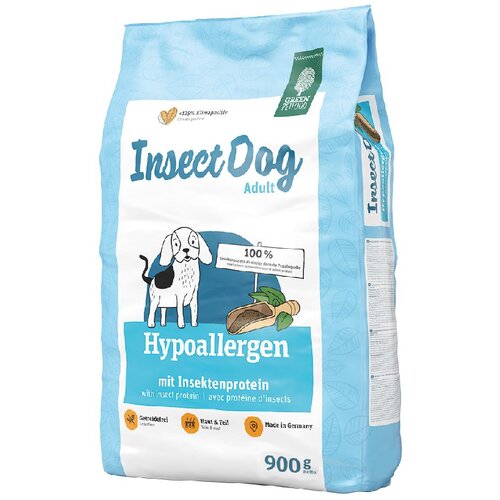 Green Petfood InsectDog hipoalergena hrana - 900 g Slike