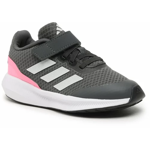 Adidas Čevlji Runfalcon 3.0 Sport Running Elastic Lace Top Strap Shoes HP5873 Siva