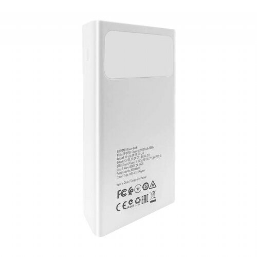 Beepower prenosna baterija BP-20PD QC 22,5W powerbank 20000 mAh 2x USB, 1x Type C bel Slike