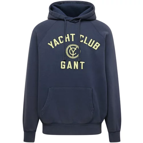 Gant Sweater majica morsko plava / svijetložuta