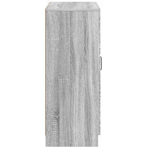  Kreveta Siva sonoma 66 x 34,5 x 87 cm Konstruirano drvo Slike