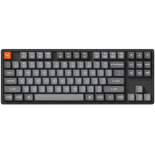 KEYCHRON K8 Max RGB bežična mehanička tipkovnica, smeđi prekidači, UK layout Cijene