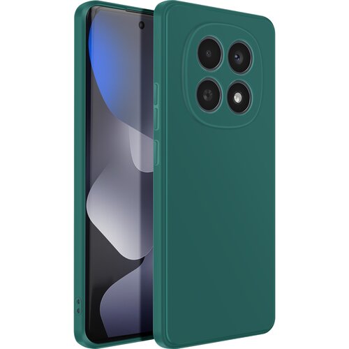 AVIZAR Ovitek za Redmi Note 15 5G / 4G iz mehkega silikona, odporen na udarce, oleofoben, Temno zelena, (5000190553) Cene