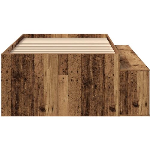  Konstrukcija kreveta za pohranu Stari drvo 80x200 cm Slike