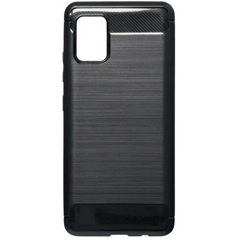 Carbon Case maska za SAMSUNG GALAXY A51 5G crna Slike