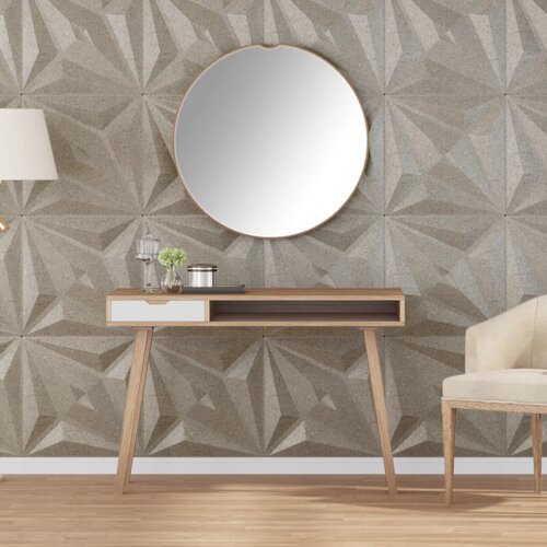 vidaXL Stenski paneli 24 kosov beton 50x50 cm XPS 6 m² zvezda Cene