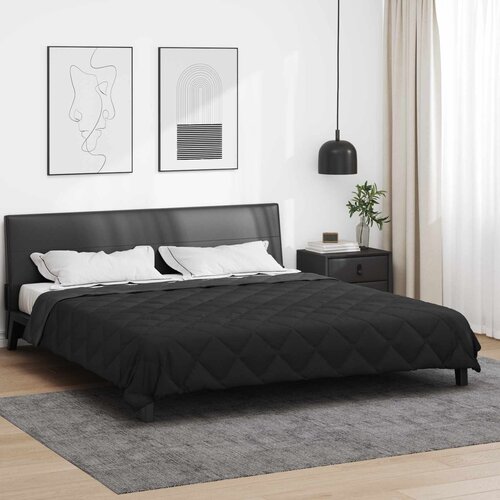 Puni pokrivač za cijelu godinu Crna i antracit 200 x 200 cm Slike