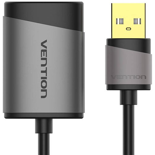 Vention USB External Sound Card 0.15M Gray Metal Type Slike