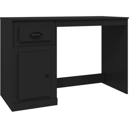 Maison Chic Radni stol s ladicom crni 115 x 50 x 75 cm konstruirano drvo Cijene