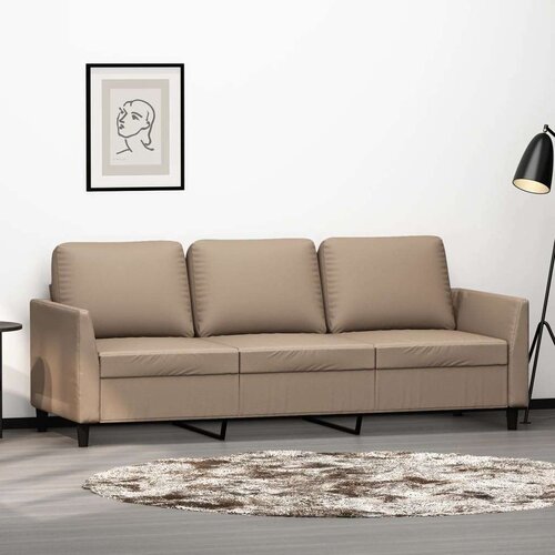  Trosed kapučino barve 180 cm umetno usnje Cene