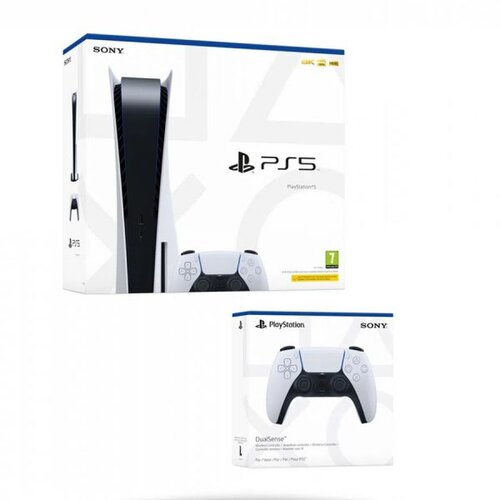 Sony PlayStation 5 C chassis + dodatni PS5 Dualsense Wireless Controller Cijene
