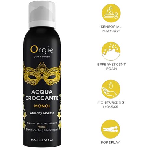 Orgie Masažna pjena Acqua Croccante - Monoi, 150 ml Slike