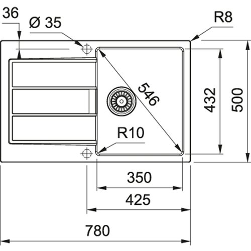 Franke sudopera Sirius S2D 611-78 143.0590.196 Slike
